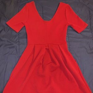 👗👗Red Causal Wear Short Dress👗👗